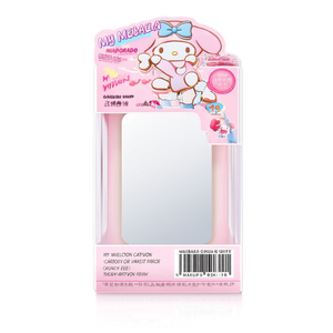 My Melody Character Vanity Mirror Pink Compact Makeup Mirror For Daily Skin Care All Skin Types - Product Image 2