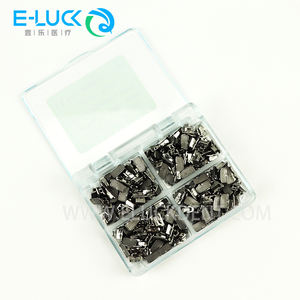 Eluck ortodontico dentale tubo buccale 1 ° molare collabile n-conv singolo <span class=keywords><strong>ROTH</strong></span>/MBT monoblocco buccale set di tubi - Product Image 3