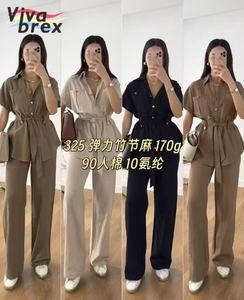 Fabrieksgroothandel 90% Rayon 10% Spandex 170 G/<span class=keywords><strong>m</strong></span>² 150CM 40S 40D Stretch Bamboe Hennep Geweven Stof Zwaargewicht Kledingjurk - Product Image 4