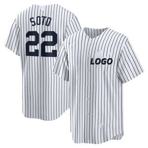 Nuevo Jersey de Béisbol de Nueva York Bordado 2025 de Alta Calidad Camiseta de Béisbol de Fábrica Jerseys de Béisbol Personalizados con Logo del Equipo - Product Image 4