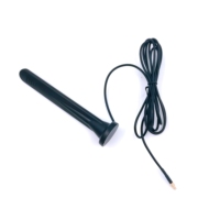 Antennes 4G LTE intérieures/extérieures OEM ODM avec câble SMA mâle RG174 de 3 m et base magnétique