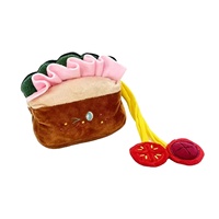 Jouet à mâcher couineur pour chien, balle pour le nettoyage des dents, pour chiens de petite et moyenne taille, vente en gros