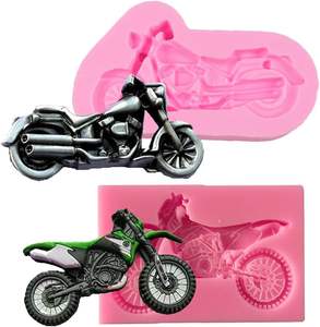 Moldes <span class=keywords><strong>de</strong></span> Silicona para Motocicleta HY, Moldes para <span class=keywords><strong>Fondant</strong></span>, Pastel, Chocolate, Cupcake, Decoración <span class=keywords><strong>de</strong></span> Pasteles, Moldes para Jabón, Velas y Decoración <span class=keywords><strong>de</strong></span> Pasteles - Product Image 3