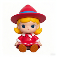 Vente en gros de figurines de dessin animé de collection OEM de qualité supérieure Ensemble de jouets en plastique bon marché pour jolies filles