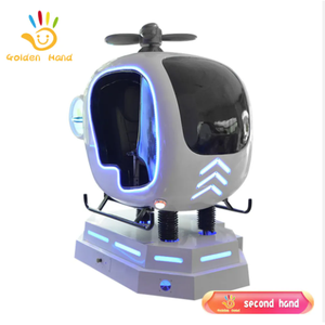 Simulateur de vol VR 9D d'occasion Golden-hand avec <span class=keywords><strong>casque</strong></span> Deepoon VR - Product Image 3