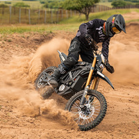 Moto tout-terrain électrique haute performance pour adultes, idéale pour la course compétitive, motocross hors route sans entretien
