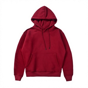 Sweat-shirt à capuche unisexe en tricot d'automne, couleur unie, avec poche kangourou, personnalisable avec photo et logo, en polaire respirante, en polyester, sweat-shirt personnalisé - Product Image 1