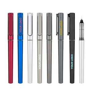 Bolígrafo de Gel Negro para Negocios, 0.5 mm, con Logotipo Personalizado, para Uso Promocional, Tinta Negra y Azul - Product Image 3
