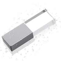 Stik lampu kristal kustom ukuran 4Gb 8Gb 16Gb, Flash Drive Usb ukiran Logo Usb kustom stik memori Usb kristal
