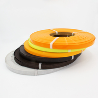 Bande de chant flexible en PVC 0,6*22mm à grain de bois pour meubles MDF, résistante à l'eau et écologique pour mobilier de bureau