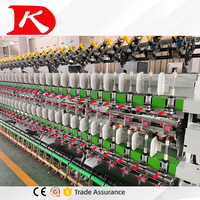 Kingkangda usine nouvelle machine de torsion de fantaisie à double broche creuse à deux rouleaux machine de torsion de fil spécial à haute efficacité