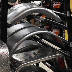 Estantes de Supermercado Personalizados, Resistentes, de Metal, para Guardabarros, Exhibidores de Guardabarros para Tractores - Product Image 6