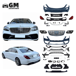 Per <span class=keywords><strong>Mercedes</strong></span>-<span class=keywords><strong>Benz</strong></span> <span class=keywords><strong>S</strong></span>-CLASS W222 paraurti anteriore e posteriore nuova plastica ABS di alta qualità durevole per auto modello <span class=keywords><strong>Benz</strong></span> - Product Image 1