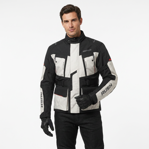 Rushmoto Sports Men's Touring <b>Racing</b> <b>Jacket</b>-Motorcycle Protective Gear Breathable Waterproof Quick Dry Anti-UV Plus Size Full - Product Image 5