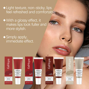 Bálsamo de mantequilla labial rico en nutrientes para reparar los labios secos, mejora la confianza con un elegante bálsamo labial brillante - Product Image 5