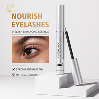 Sérum de croissance des cils naturel, végétalien et biologique, sûr, pour extensions de cils, personnalisable en usine, vente en gros, marque privée