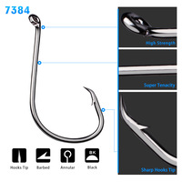 Anzuelo de pesca de acero con alto contenido de carbono, con púas, individual, paquete a granel - Activos de listado en Alibaba.com
