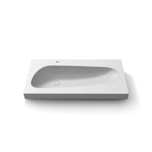 Bañera Independiente de Superficie Sólida de Piedra Artificial Blanca, Forma de Diamante, Ecológica, 1.6 m, con Drenaje para Masajes, para Apartamento - Product Image 1