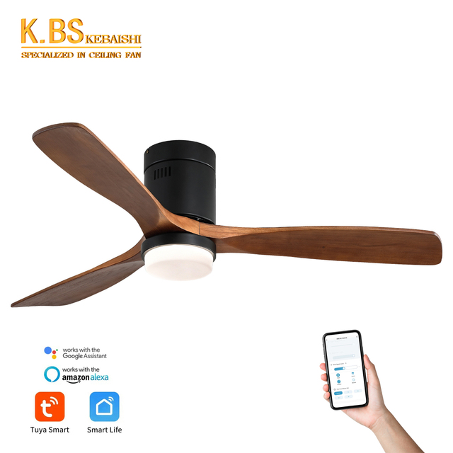 Best Price Bldc 52 Inch American Style Vintage Decorative Fan Ceiling 220v Winding Powered LED Ceiling Fan With Light