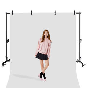Support <span class=keywords><strong>de</strong></span> toile <span class=keywords><strong>de</strong></span> fond photo avec roulettes pour la photographie en intérieur, bébés, écoles, fêtes - Product Image 1