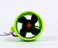 Moteur de propulseur sous-marin à 4 pales DC 12V-24V 20A pour robot RC, leurre, nids, sous-marin, moteur sans balais, bateau de pêche