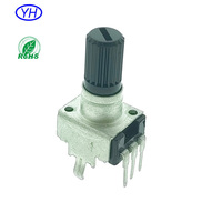 Potentiomètre linéaire rotatif en carbone Yh Brand avec axe en plastique, échantillons gratuits, 9mm B103 B104 B503 10k 20k 100k 50k WH9011