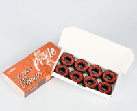 Roulements de Skateboard Hybrides en Céramique 608, Vente en Gros Usine, 8*22*7mm ABEC9 Haute Vitesse pour Skateboard et Patins à Roues Alignées, Emballage Personnalisé
