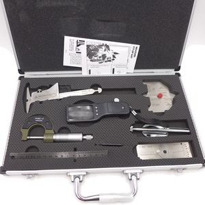 7-teiliges HI.<span class=keywords><strong>LO</strong></span>-V-WAC-Edelstahl-Schweißinspektions-Kit Mikrometer-Lupen lineal HI.<span class=keywords><strong>LO</strong></span> V-WAC Schweißen Löten Schweißen - Product Image 1