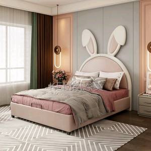 <span class=keywords><strong>Lit</strong></span> de princesse moderne et créatif bon marché en gros <span class=keywords><strong>lit</strong></span> pour <span class=keywords><strong>fille</strong></span> de style nordique <span class=keywords><strong>lit</strong></span> à oreilles de lapin rose cadre de <span class=keywords><strong>lit</strong></span> pour enfant mignon <span class=keywords><strong>lit</strong></span> Queen - Product Image 4