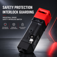 Verrou Électromagnétique D4SL-N2NFG-D/N2FFG/N4AFA/HFA/CFA-N Interrupteur de Porte de Sécurité Déverrouillage Électromagnétique et Mécanique