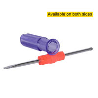 Jeu de tournevis magnétique de précision Portable poignée en plastique Transparent Phillips Type embouts hexagonaux pour bricolage OEM personnalisable