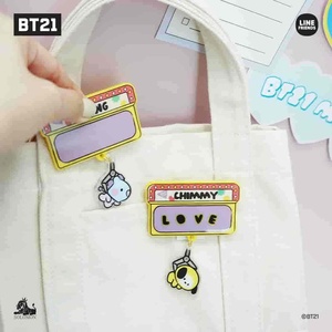 BT21 Mini Insignia de Acrílico Cuadrado, Accesorios de Moda, Juegos de Regalo, Accesorios Coreanos de Moda, 2, 2, 1, 2, 2, 2, 1, 2, 2, 2, 2, 2 - Product Image 5