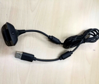 Câble de charge USB de 6 pieds pour manette Xbox 360, charge pendant la jeu, alimentation stable