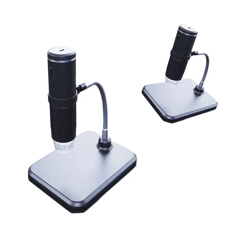 Nouveau Microscope Wifi Portable 1000x 8led lumière optique stéréo électronique Smartphone Microscope numérique sans fil caméra