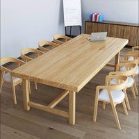Meubles de bureau en bois de qualité supérieure, table de réunion, table de conférence