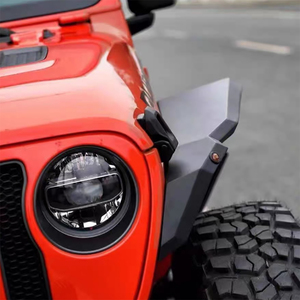 Jeep Gladiator JT 2020-2026 Siyah Alüminyum Çamurluk Genişleticileri Yedek Parça Off-road Çamurluk Genişletici Kiti JT1008 - Product Image 5
