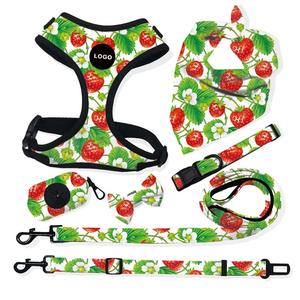 <b>Dog</b> Harness Pet Harness Vest Accesorios Para Mascotas Correas Para Perros Y Gatos Cotton <b>Dog</b> Leash Collar Bowite - Product Image 1