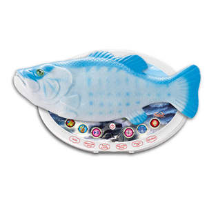 Pêcheur de poissons intelligent russe à mouvement électrique, jouet de pêcheur de poissons Billy Bass activé par le mouvement et chantant - Product Image 2