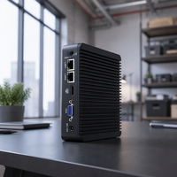 Mini PC Barebone Nano IBOX-501 N3 sans ventilateur à faible coût pour double écran