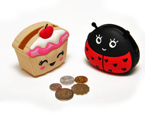 Vendita calda da <span class=keywords><strong>donna</strong></span> braccialetto in Silicone portachiavi alla moda portafoglio in Silicone <span class=keywords><strong>con</strong></span> cerniera porta carte <span class=keywords><strong>portamonete</strong></span> - Product Image 4