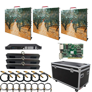 Full Color LED Video <b>Wall</b> 16.4FT X 8.2FT Indoor Advertising Rental <b>Display</b> 4K Resolution IP65 Waterproof 10000cd Brightness 1 - Product Image 2