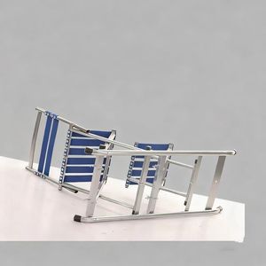<span class=keywords><strong>Luge</strong></span> pliable pour deux personnes en polyester, chariot à glace portable, écologique, pour divertissement familial en hiver en plein air - Product Image 5