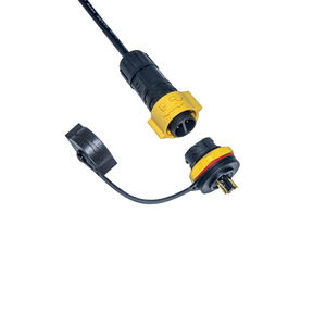 M16 Zelfsluitende <span class=keywords><strong>2</strong></span>/3/4-Core Ip67 Waterdichte Luchtvaart Connector Paneel Mount Kabel Kale Koperen Geleider Voor Motorfiets Computer - Product Image 4