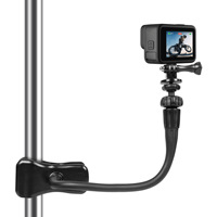 Support de fixation flexible en plastique robuste pour caméra GoPro DJI Action Insta360, idéal pour le streaming en direct et les tournages de vlogs