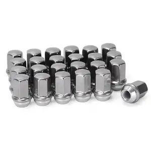 Wheel Nuts M12x1.5 Wheel Nuts For Cars Chrome Coating Hexagonal Wheel Nut For Truck