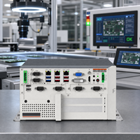 Mini PC industriel embarqué sans ventilateur sur rail DIN avec WiFi/4G/5G