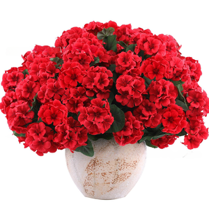 5 Branches de fleurs artificielles <span class=keywords><strong>en</strong></span> soie de type Crabapple pour aménagement paysager, jardin, patio, maison, décoration de table de mariage, vente <span class=keywords><strong>en</strong></span> gros - Product Image 5