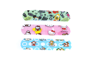 Y Tế Dính Thạch Cao PE Phim Hoạt Hình Bandaid Tùy Chỉnh Đàn Hồi Băng Cho Trẻ Em - Product Image 5