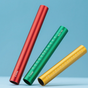 Tube rond en <span class=keywords><strong>aluminium</strong></span> extrudé de 20mm en <span class=keywords><strong>aluminium</strong></span> rond noir pour l'industrie du cadre de bicyclette - Product Image 2