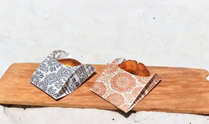 Sacs en papier personnalisables thermoscellables pour frites, hamburgers et toasts à emporter – Emballage alimentaire à prix abordable - Product Image 3